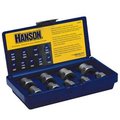 Hanson Hanson HAN54009 Bolt Extractor Set 9Pc .25 Inch -.75 Inch W3-8 Inch Drive HAN54009